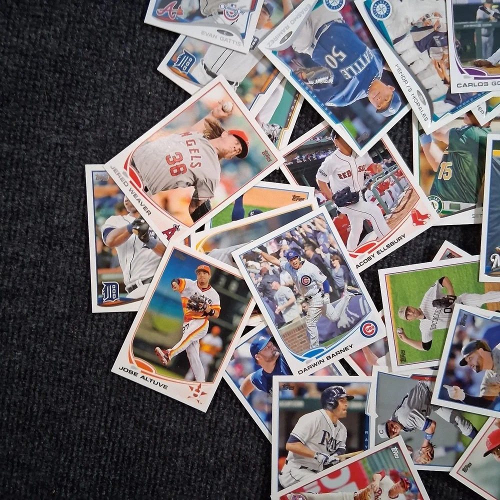 Assorted Lot Of 2013/2014 Topps Baseball Cards (50) Grab Bag